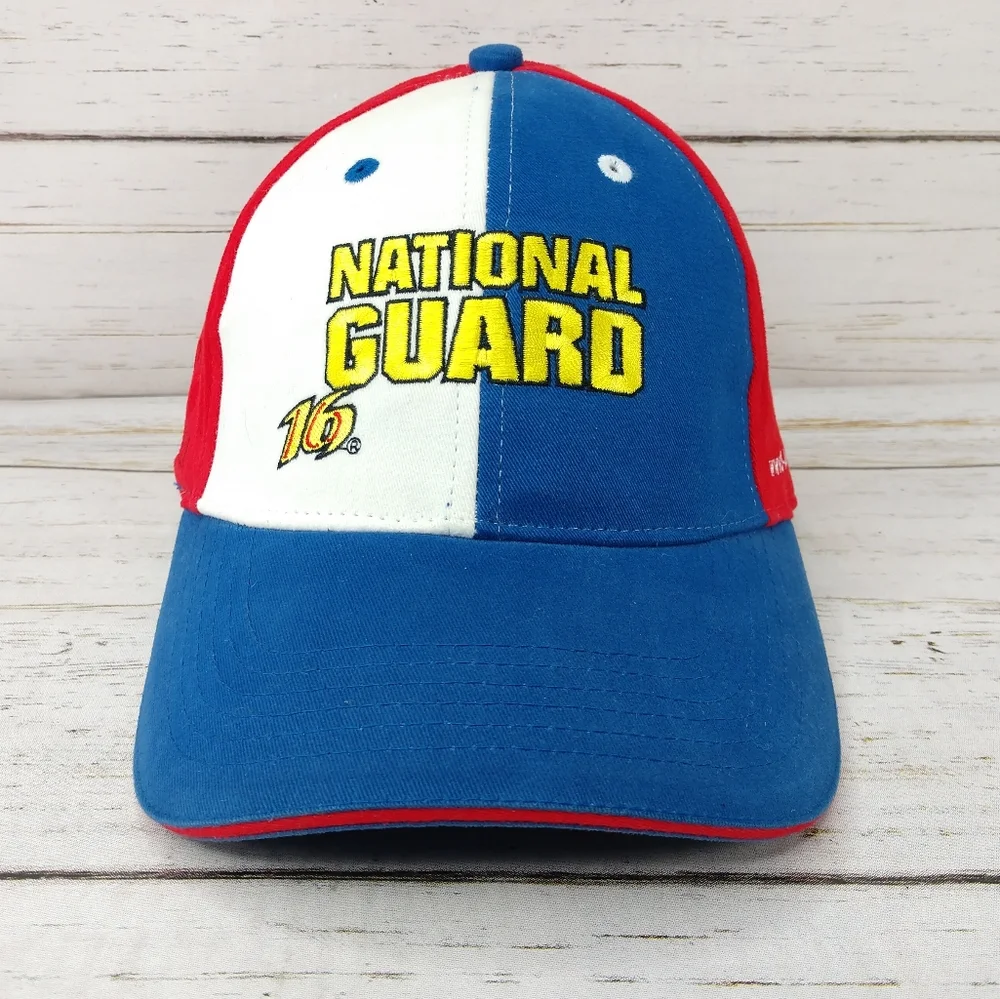 Vintage Chase Authentics NASCAR Greg Biffle National Guard Hat